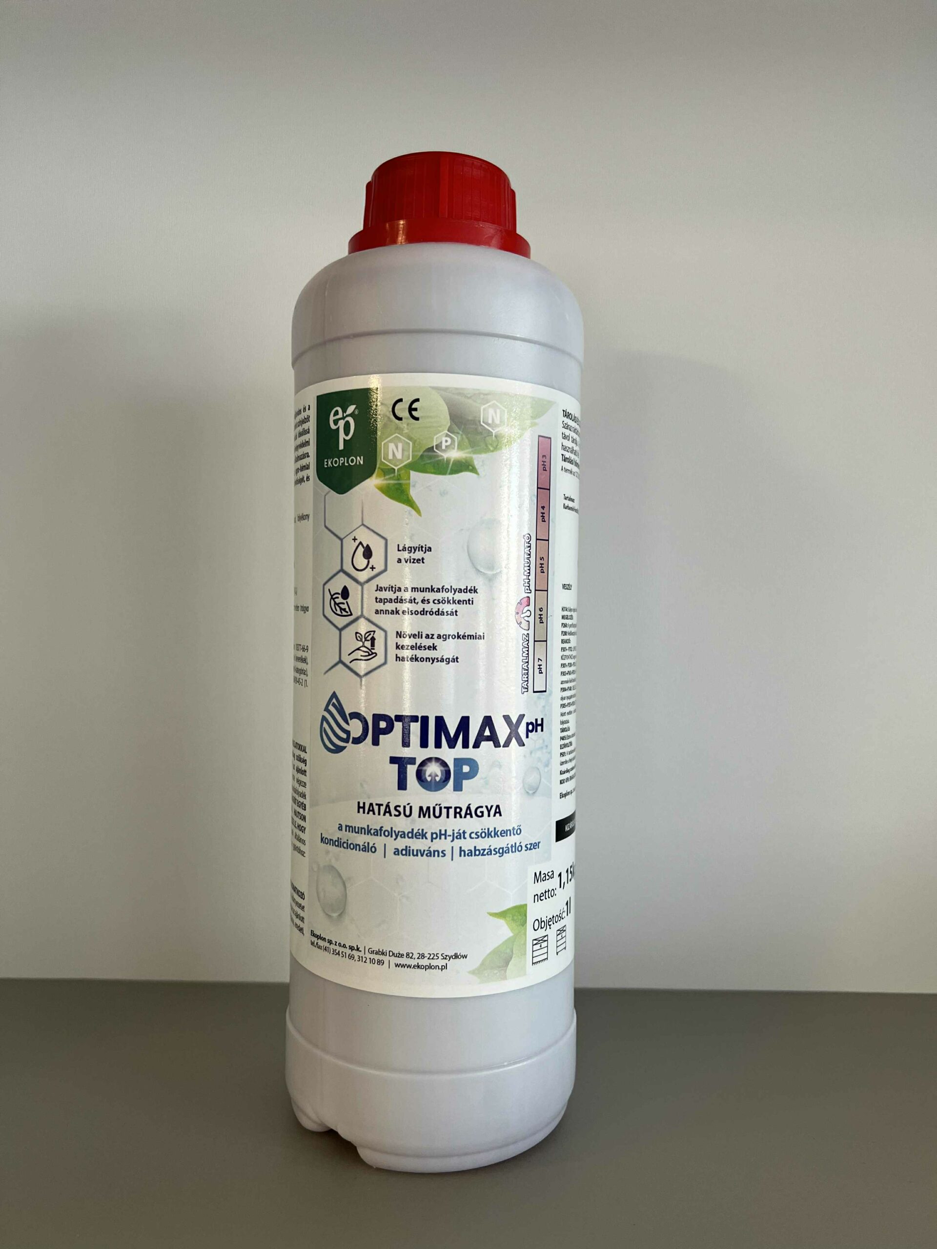 Optimax pH Top