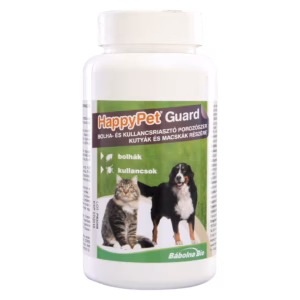 HappyPet® Guard bolha- és kullancsriasztó porozószer kutyák és macskák részére