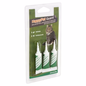 HappyPet® Guard bolha- és kullancsriasztó spot-on macskák részére