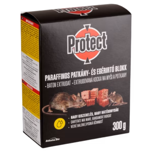 PROTECT® paraffinos rágcsálóirtó blokk (0,3 kg)