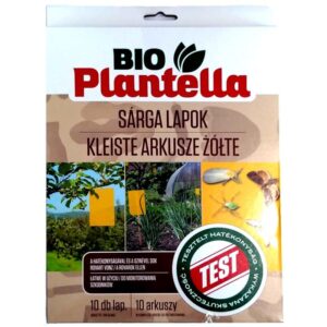BIO PLANTELLA sárga ragadós lapok (10 db)